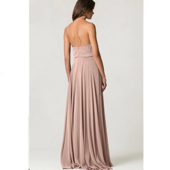 BHLDN Jenny Yoo Inesse Dress in Whipped Apricot - Picture 2 of 16